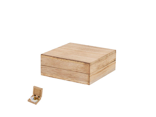 Accessori Per Bevande Macalix Personalizzato - Cassa di presentazione in legno naturale