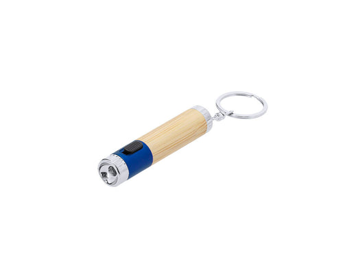 Portachiavi Zungux Personalizzato - Portachiavi torcia realizzato in bambù e ABS