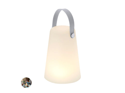 Lampade Tuxfan Personalizzato - Lampada in PE di colore bianco