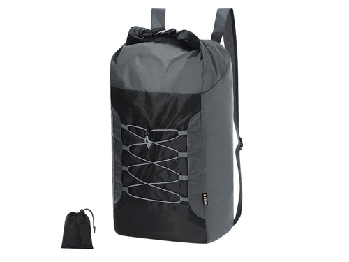 Faltbarer Rucksack aus strapazierfähigem RPET 210D und Ripstop - Xeblaz Personalisiert