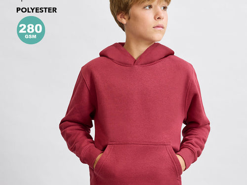 Felpe Adulto Draco Personalizzato - Felpa unisex per bambini con cappuccio foderato in tinta
