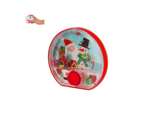 Giochi Per Bambini Mikix Personalizzato - Divertente console ad acqua con design natalizio, realizzata in resistente PS e pulsante in TPE rosso coordinato