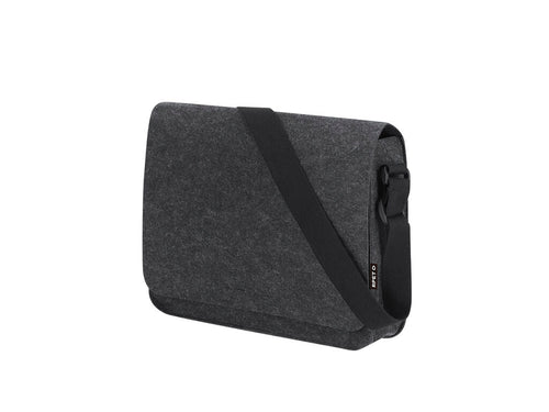 Crossbody-Tasche aus RPET-Filz mit urbanem Design - Ganter Personalisiert