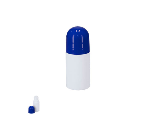 Più Viaggi Nexar Personalizzato - Deodorante roll-on (60ml) in custodia rigida in PP con tappo a vite
