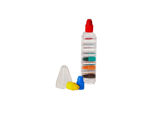 Jeu de crayons dans un boîtier PS translucide d’origine sous forme de cire - Daclor Personnalise