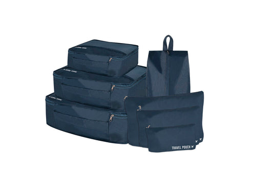 Accessori Da Viaggio Combol Personalizzato - Set organizzatore da 7 pezzi in poliestere 210D