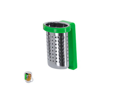 Accessori Per Bevande Pershok Personalizzato - Infusore per tè in acciaio inox con gancio originale in PP