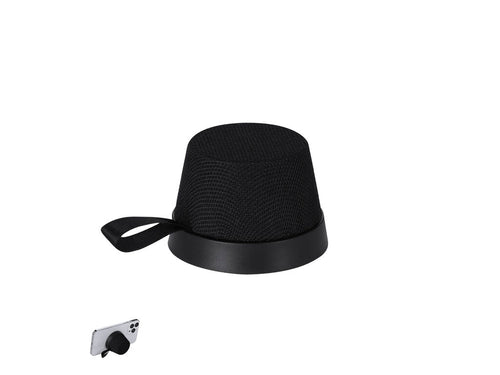Haut-parleur Bluetooth® 3W avec crochet magnétique en polyester RPET - Dinarix Personnalise