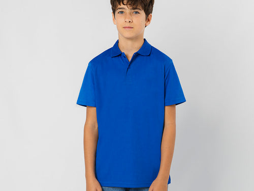 Polo Da Ragazzo Tecnic Plus Personalizzato - Polo per bambini a maniche corte, realizzato in tessuto tecnico 100% poliestere da 180 g/m²