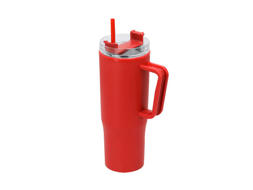 Doppelwandiger recycelter PP-Thermokrug mit einem Fassungsvermögen von 900 ml - Gabrion Personalisiert