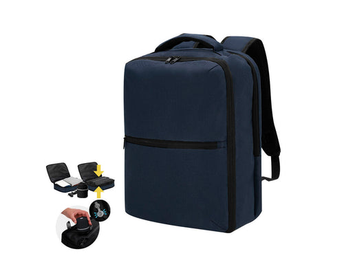 Zaini Da Viaggio Nymeria Personalizzato - Zaino a vuoto con design urbano in poliestere 600D include pompa a vuoto da 35W