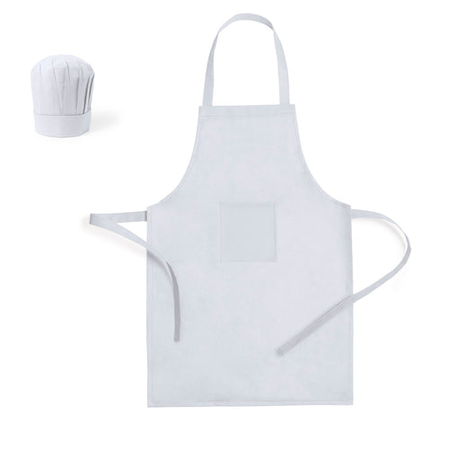 Per I Più Piccoli Legox Personalizzato - Set di grembiule e cappello da cucina per bambini in TNT
