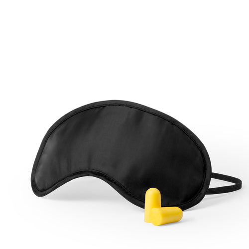 Accessori Da Viaggio Yorder Personalizzato - Set da viaggio con maschera e tappi per le orecchie