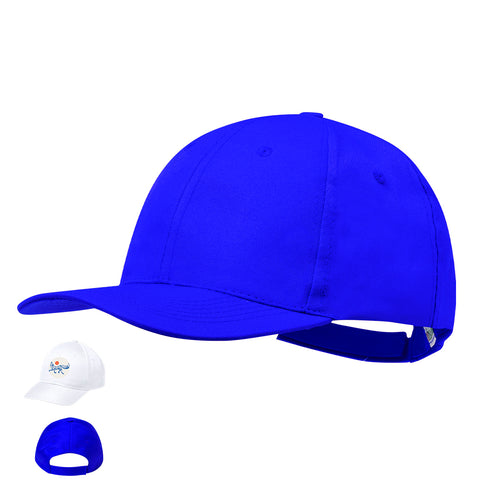 Casquette à 6 panneaux en mélange de microfibre et polyester doux avec fermeture velcro ajustable - Blazok Personnalise
