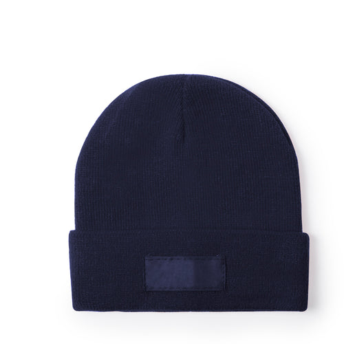 Weiche und warm gestrickte Bobmütze aus doppellagigem, elastischem Polyester - Holsen Personalisiert