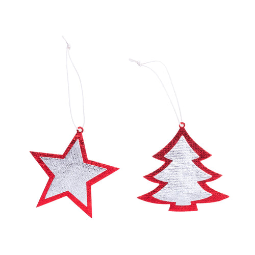 Decorazione Natalizia Rimol Personalizzato - Set di decorazaioni natalizie da appendere in TNT