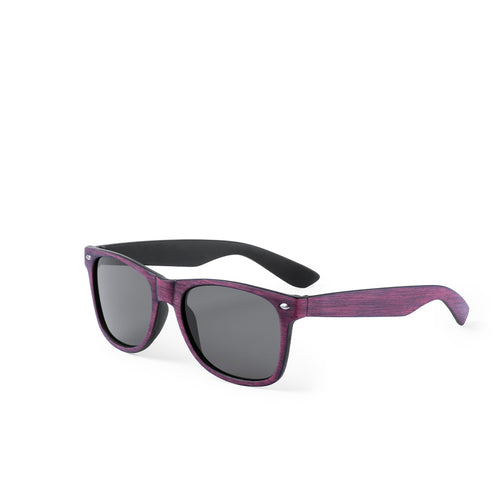 Lunette de soleil effet bois vieilli - Leychan Personnalise