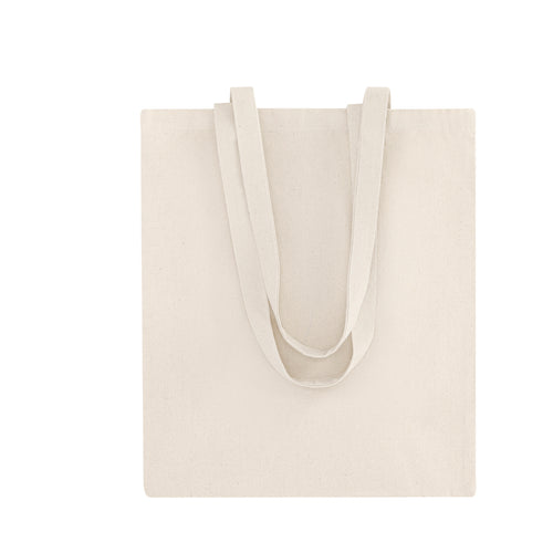 Borse Di Cotone Ponkal Personalizzato - Shopper in robusto materiale cotone 180g/m2 con finitura in colore naturale