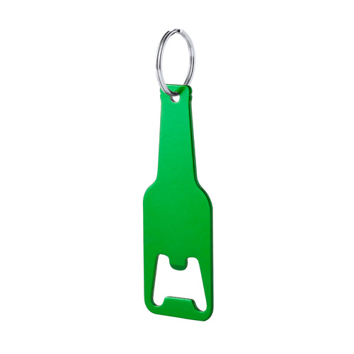 Accessori Per Bevande Clevon Personalizzato - Originale portachiavi apribottiglie in alluminio dal design di una bottiglia