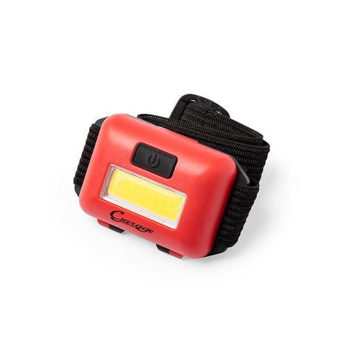 Sportliche Taschenlampe mit verstellbarem Gummiband für Arm, Kopf - Vilox Personalisiert