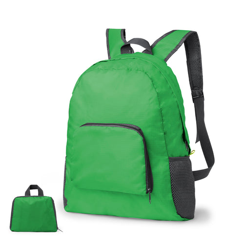 Faltrucksack aus widerstandsfähigem Ripstop-Material mit attraktiver Farbkombination - Mendy Personalisiert