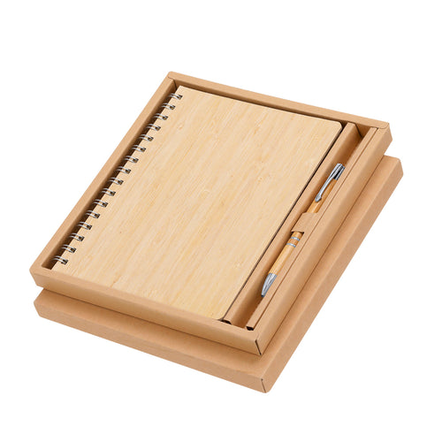 Carnet A5 avec stylo bille éco-friendly inclus - Hecan Personnalise