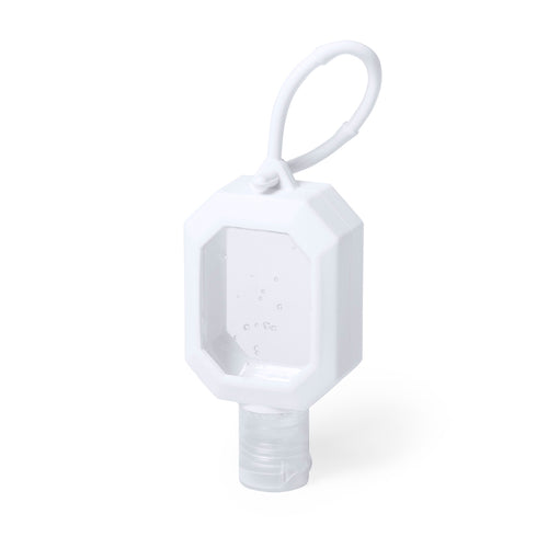 Accessori Di Protezione Igienica Flaix Personalizzato - Gel idroalcolico per l'igiene e la pulizia della pelle in flacone ricaricabile da 30 ml, con estratto balsamico di Aloe Vera