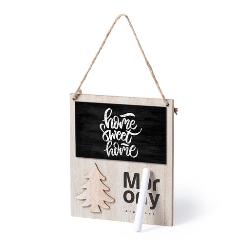 Décoration de Noël de la ligne Nature, avec un design original d'arbre de Noël découpé à l'emporte-pièce, en bois doux au toucher - Carrigan Personnalise