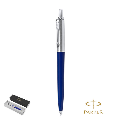 Parker Jotter Recycelter Kugelschreiber im Retro-Look aus einer Kombination von Edelstahl und langlebigem RABS (recyceltem ABS) - Jotter Recycled Personalisiert