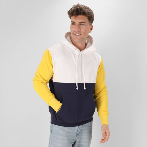 Felpe Adulto Skon Personalizzato - Felpa con cappuccio tricolore unisex