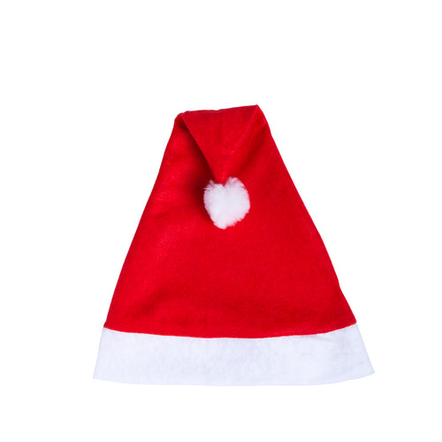 Più Natale Papa Noel Personalizzato - Divertente cappello di Babbo Natale dal design classico in morbido poliestere
